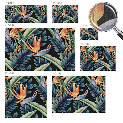 Papel de parede autocolante para quarto Tema Paraíso