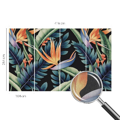Papel de parede autocolante para quarto Tema Paraíso