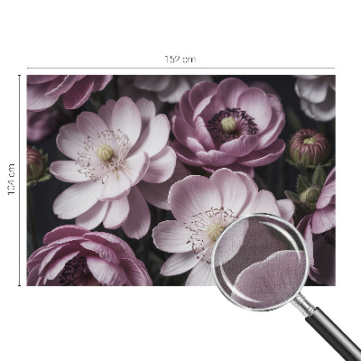 Papel de parede autocolante para sala Elegância floral
