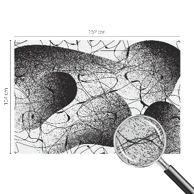 Papel de parede para criança com padrão abstrato