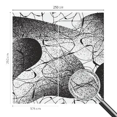 Papel de parede para criança com padrão abstrato