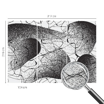 Papel de parede para criança Padrão abstrato