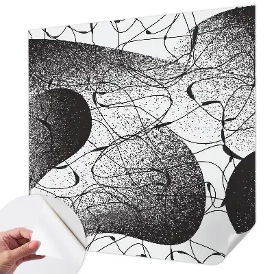 Papel de parede para criança com padrão abstrato