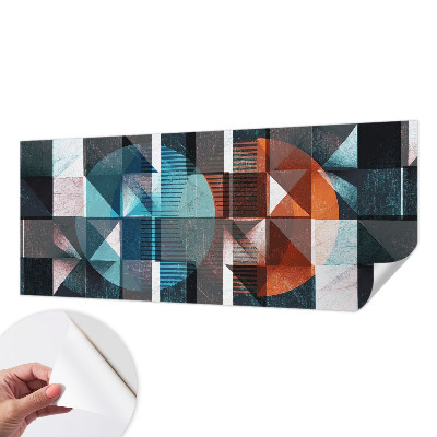 Papel de parede autocolante para quarto Formas abstratas