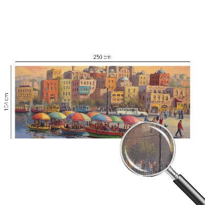 Papel de parede para criança Costa urbana