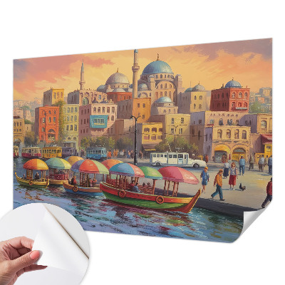 Papel de parede para criança Costa urbana