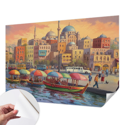 Papel de parede para criança Costa urbana