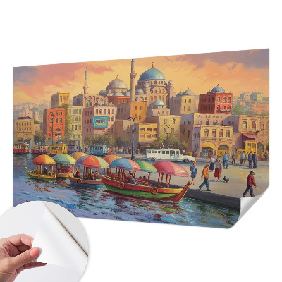 Papel de parede para criança Costa urbana