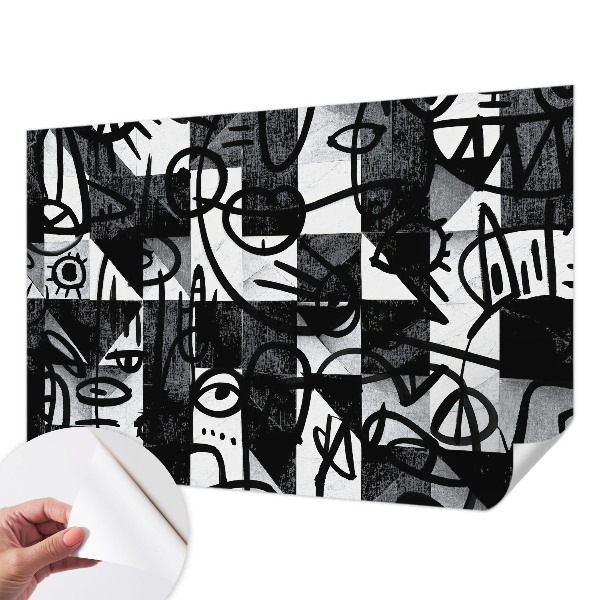 Papel de parede infantil Desenhar o caos