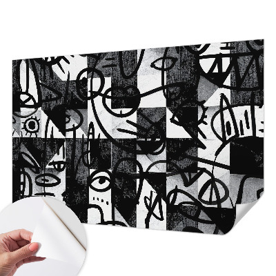 Papel de parede infantil Desenhar o caos