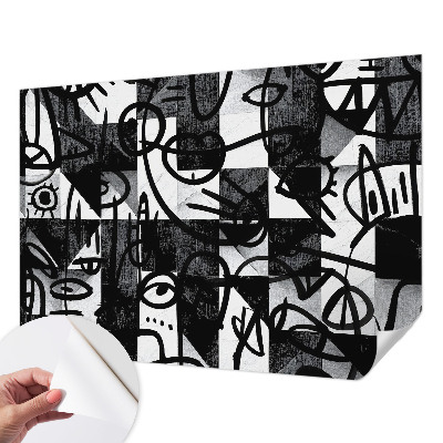 Papel de parede infantil Desenhar o caos
