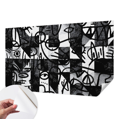 Papel de parede infantil Desenhar o caos