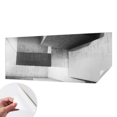 Papel de parede autocolante para sala Esculturas geométricas