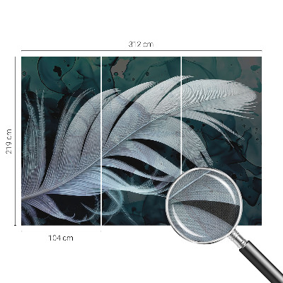 Papel de parede autocolante Pena etérea