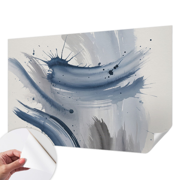 Papel de parede para criança traços artísticos