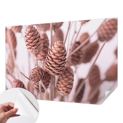 Papel de parede infantil com padrão de elegância natural para quartos infantis