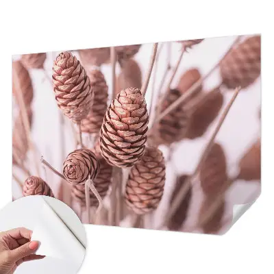 Papel de parede infantil com padrão de elegância natural para quartos infantis