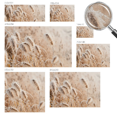 Papel de parede autocolante Paisagem de inverno