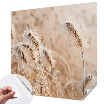Papel de parede autocolante Paisagem de inverno