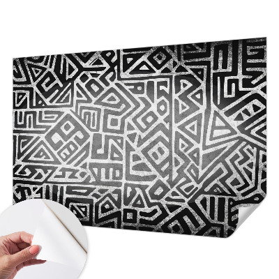 Papel de parede infantil Labirinto geométrico