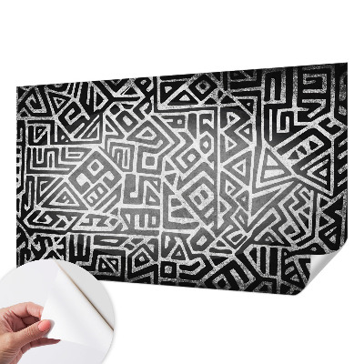 Papel de parede infantil Labirinto geométrico