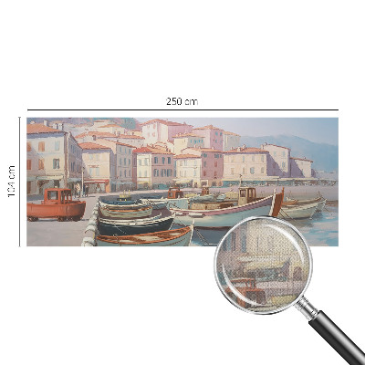 Papel de parede autocolante para quarto Refúgio à beira-mar