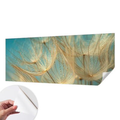 Autocolante de parede fotográfico Dentes-de-leão etéreos