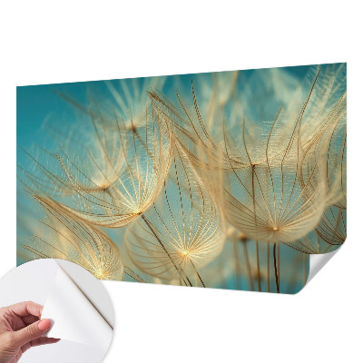 Autocolante de parede fotográfico Dentes-de-leão etéreos