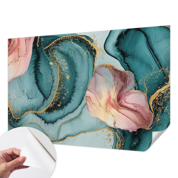 Papel de parede 3D Ondas artísticas