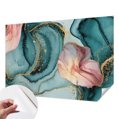 Papel de parede 3D Ondas artísticas