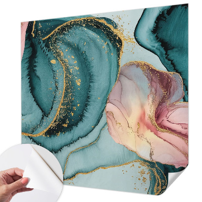 Papel de parede 3D Ondas artísticas