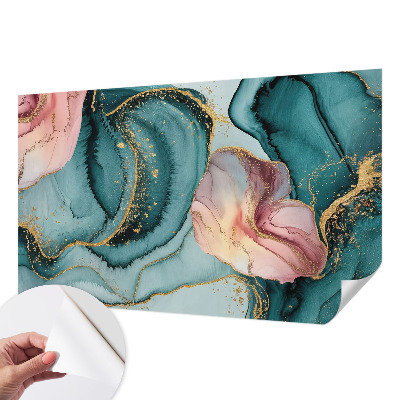 Papel de parede 3D Ondas artísticas