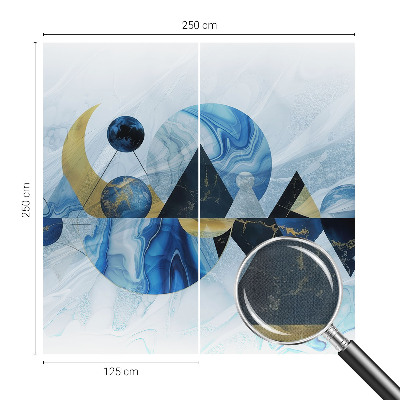Autocolante de parede fotográfico Elegância cósmica