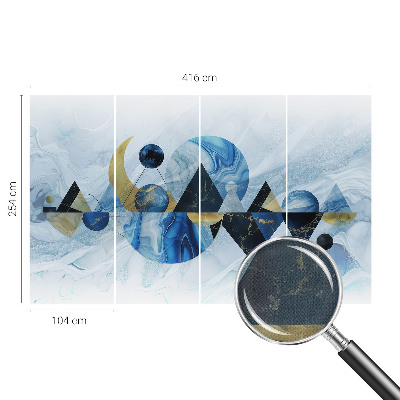 Autocolante de parede fotográfico Elegância cósmica