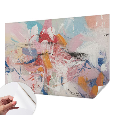 Papel de parede autocolante para quarto Abstração harmoniosa