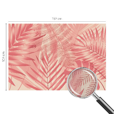 Papel de parede para criança Folhas tropicais