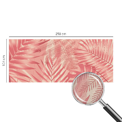Papel de parede para criança Folhas tropicais