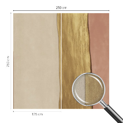 Papel de parede autocolante para sala Listras onduladas