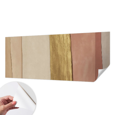 Papel de parede autocolante para sala Listras onduladas