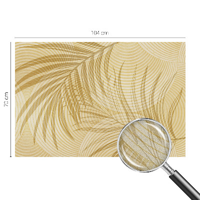 Papel de parede autocolante para sala Elegância tropical