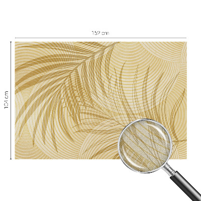 Papel de parede autocolante para sala Elegância tropical