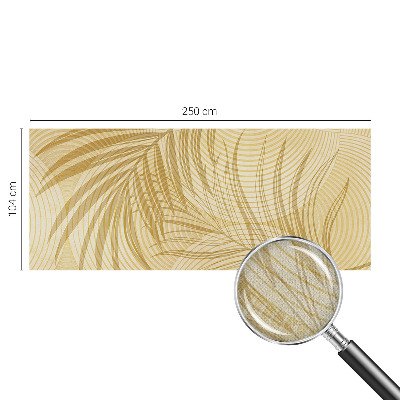 Papel de parede autocolante para sala Elegância tropical
