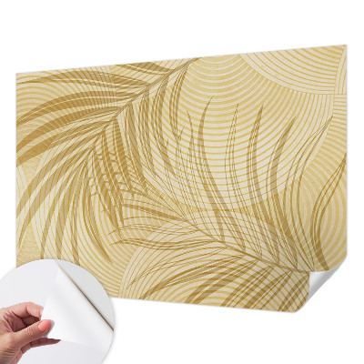 Papel de parede autocolante para sala Elegância tropical