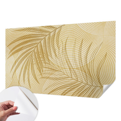 Papel de parede autocolante para sala Elegância tropical