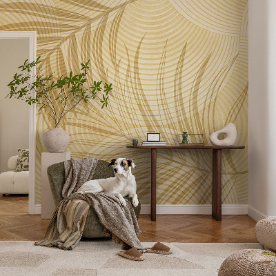 Papel de parede autocolante para sala Elegância tropical