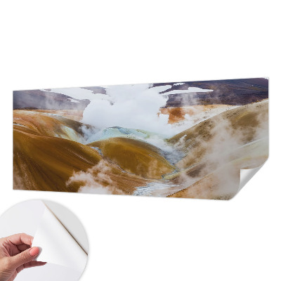 Papel de parede 3D Colinas vulcânicas