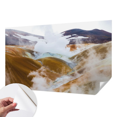 Papel de parede 3D Colinas vulcânicas