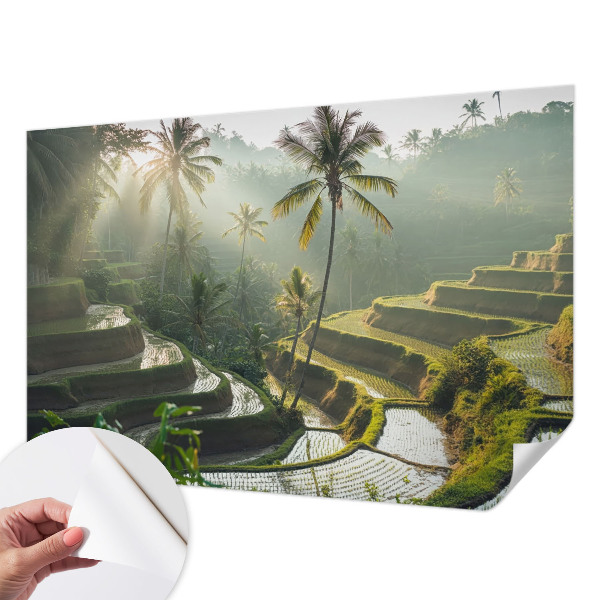 Papel de parede infantil Terraços paradisíacos