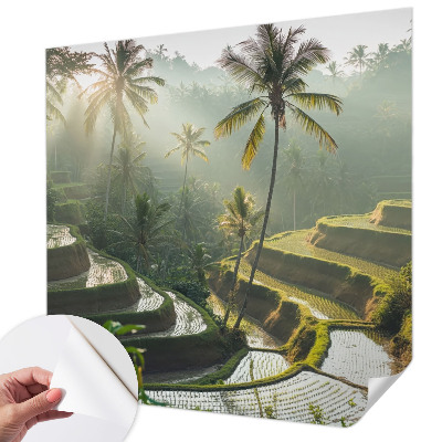 Papel de parede infantil Terraços paradisíacos