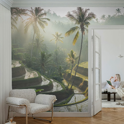 Papel de parede infantil Terraços paradisíacos